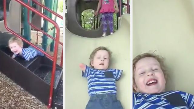 Toddler born without limbs