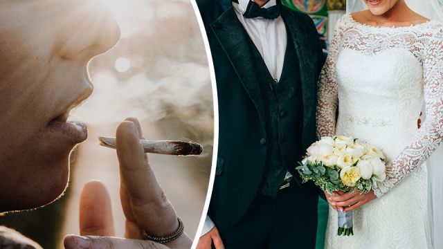 Weed weddings are increasing in popularity