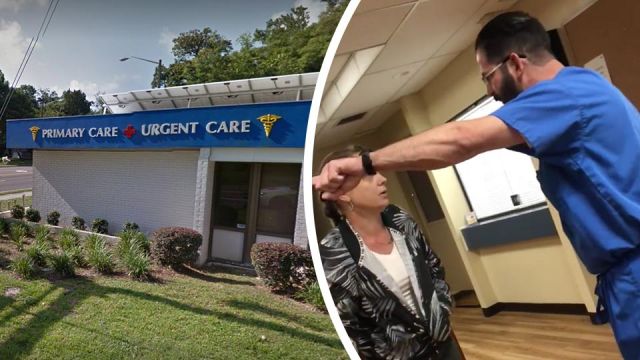 Doctor screams at patient
