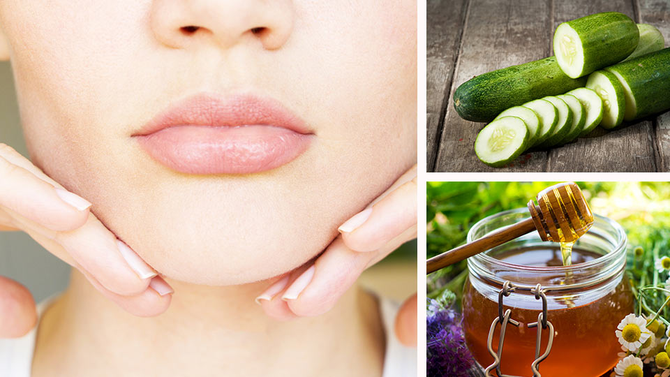 Green Tea + 4  extra Home Remedies For Painful, Chapped Lips