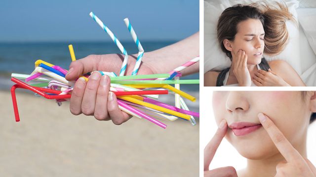 will chewing on plastic straws hurt your teeth