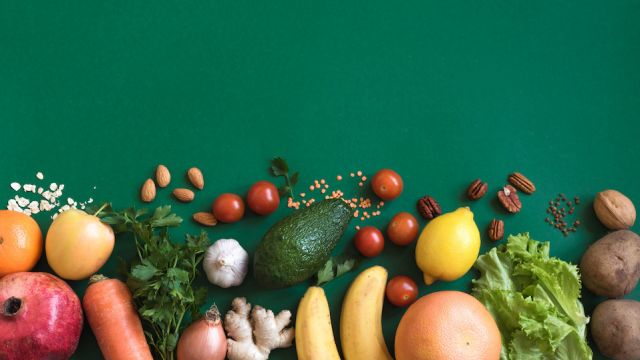 Healthy vegan food